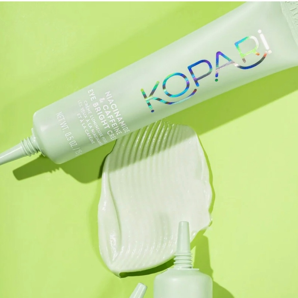 NEW Kopari Niacinamide & Caffeine Eye Bright Cream Wrinkles Crows Feet Eye Cream